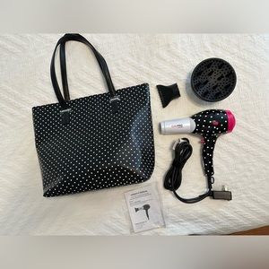 Chi Pro polka dot hair dryer